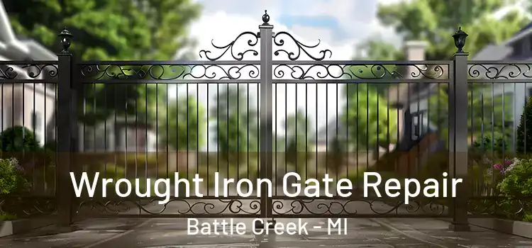 Wrought Iron Gate Repair Battle Creek - MI